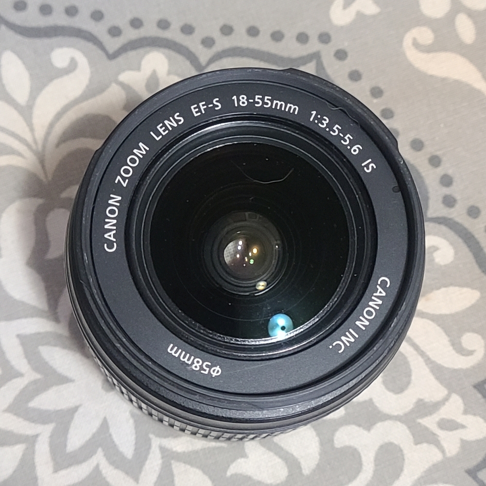 Canon 58mm lens 18-55mm